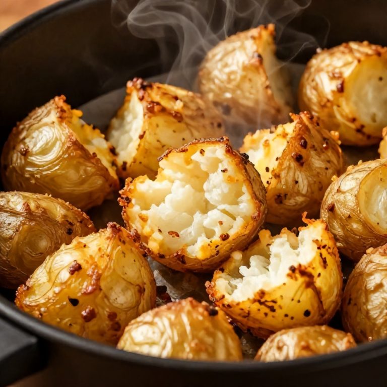 Air Fryer Smashed Potatoes