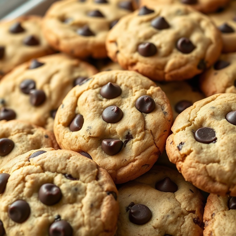 Bakery Style Chewy Chocolate Chip Cookies