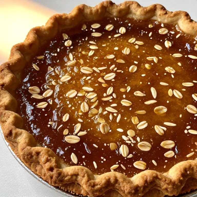 burnt honey pie