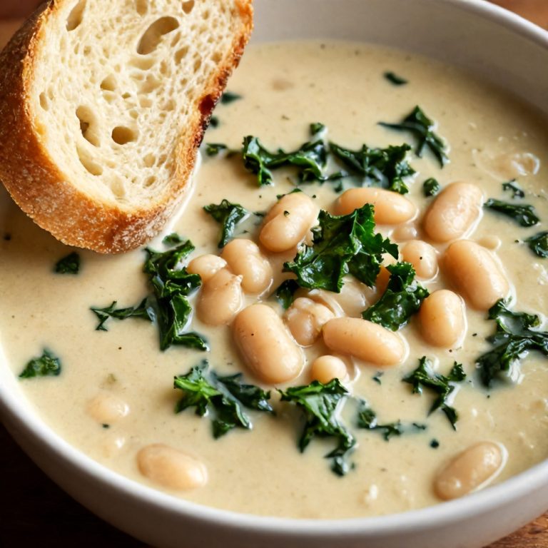 white bean and kale soup