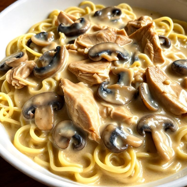 Creamy Chicken Stroganoff