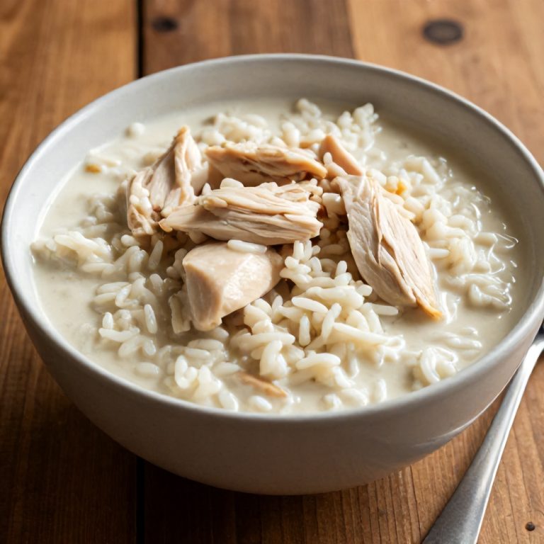 Creamy Coconut Chicken Brothy Rice