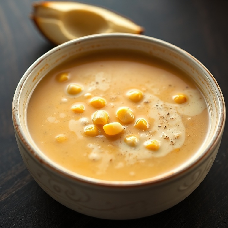 creamy mexican street corn soup
