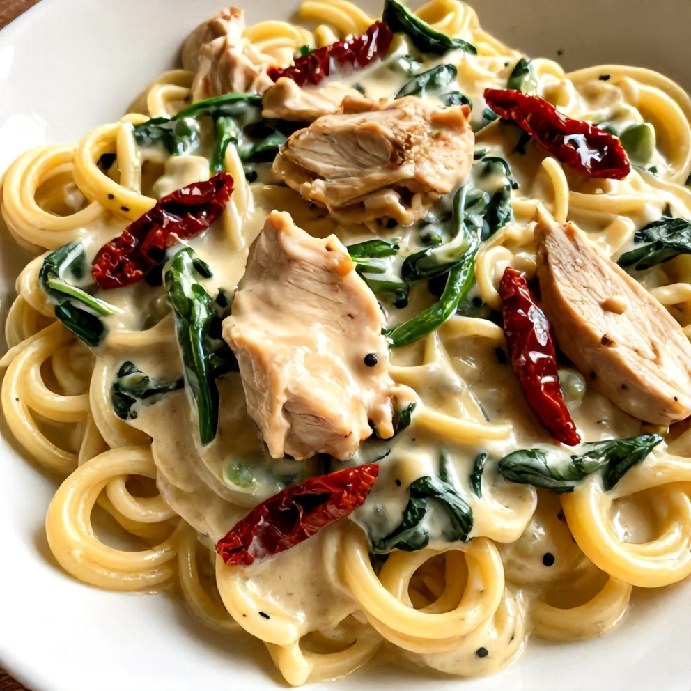 Creamy Tuscan Chicken Pasta