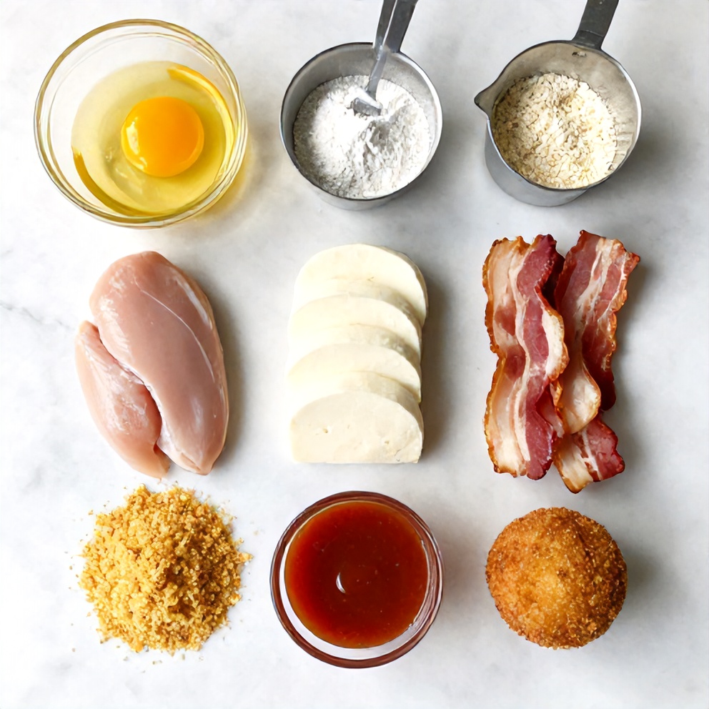 Buffalo Chicken Mozzarella Bombs Ingredients