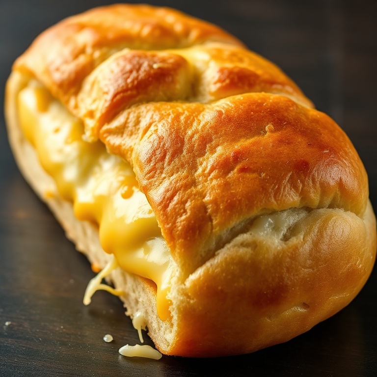 Crispy Cheesy Garlic Bread