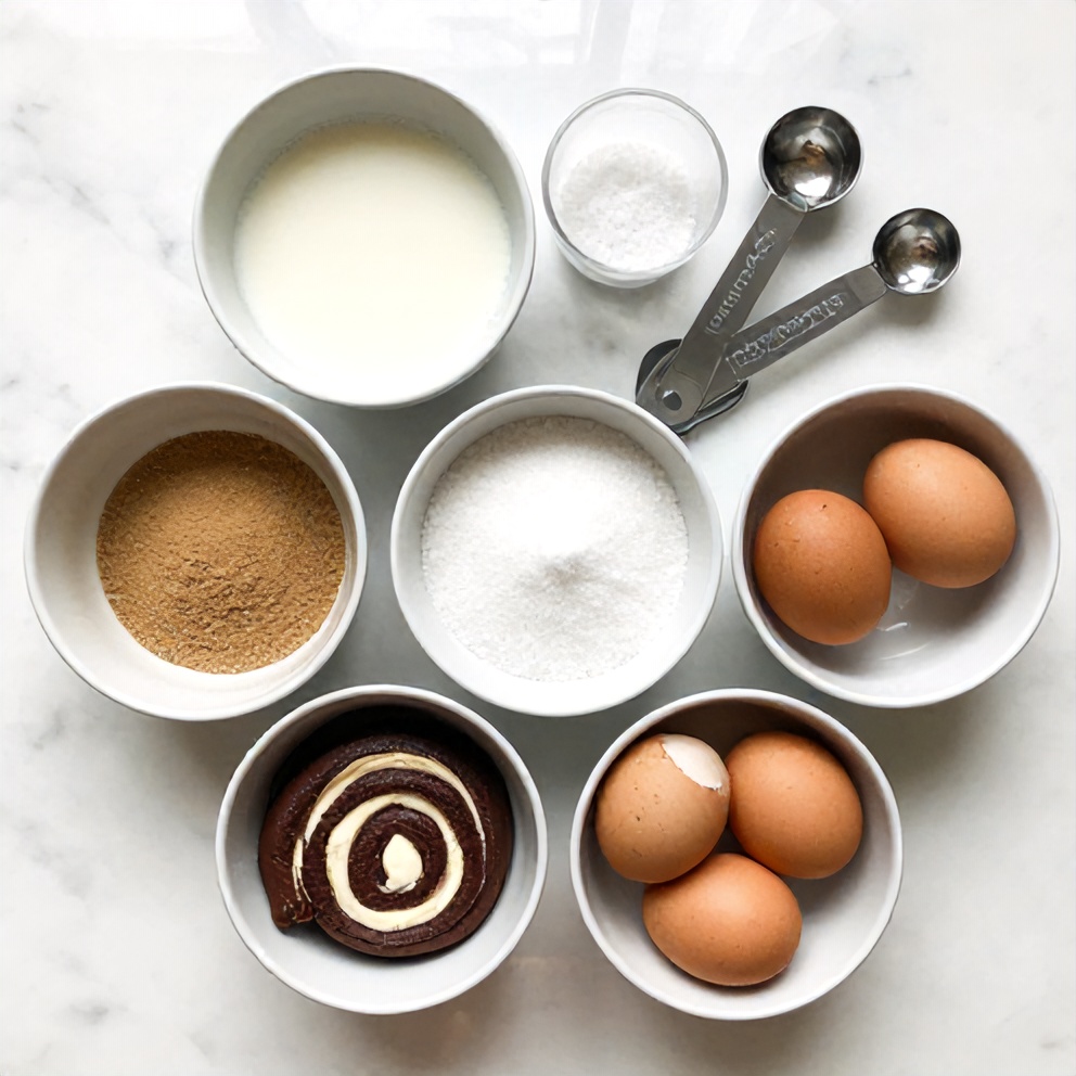 Chocolate Rolls Ingredients