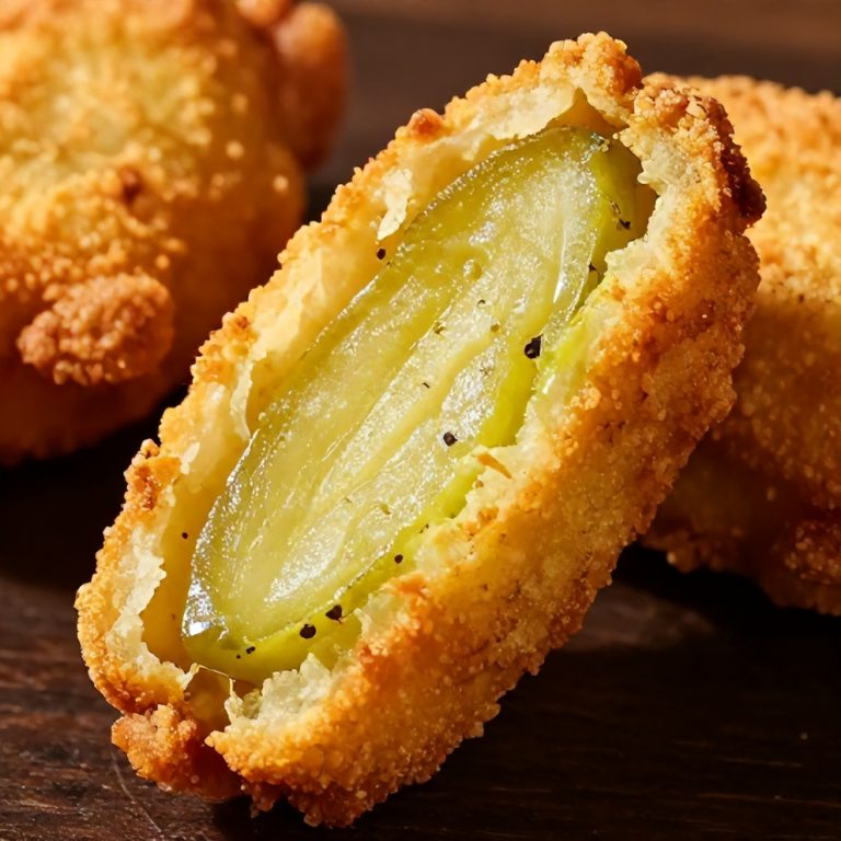 Crispy Dill Pickle Fritters