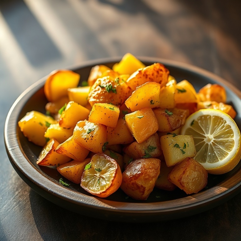 Crispy Greek Potatoes