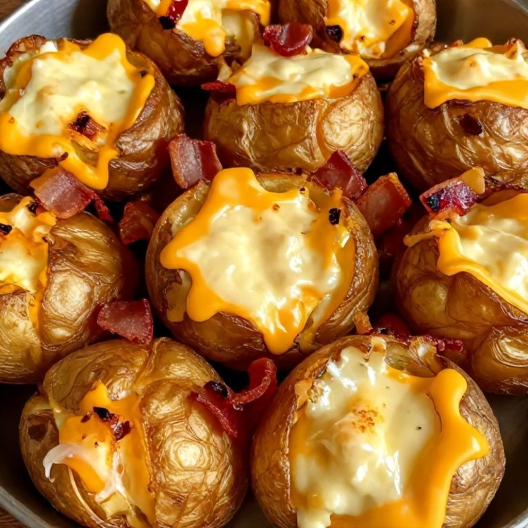 Crispy Loaded Baked Potatoes