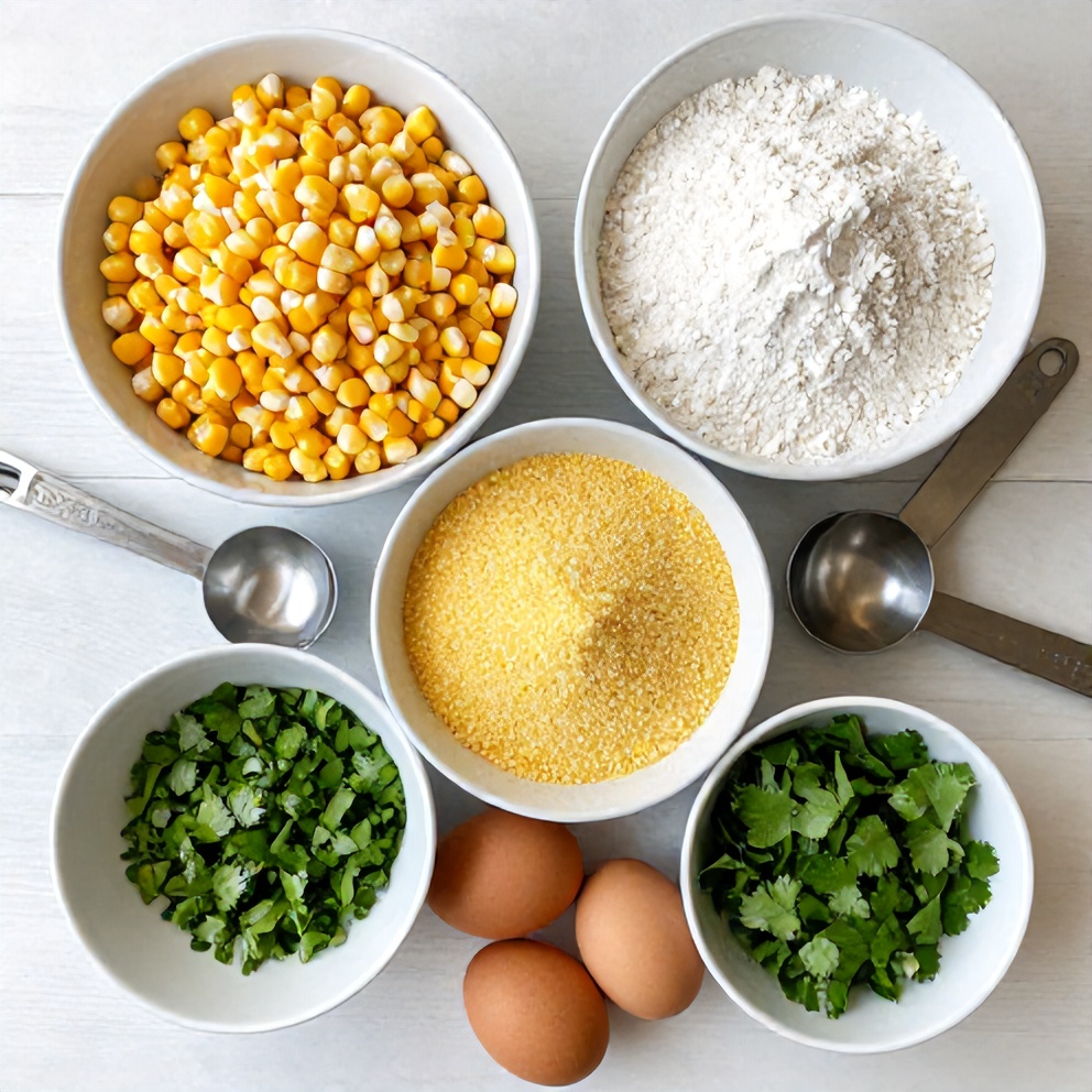 Mexican Street Corn Fritters Ingredients