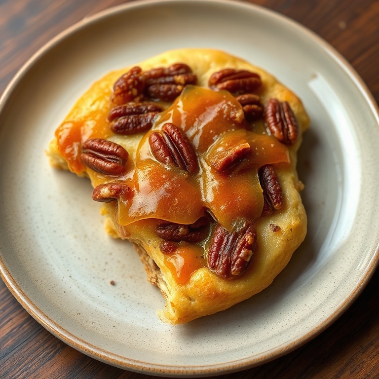 Crispy Pecan Focaccia with Caramelized Topping. Golden, gooey, and irresistible. Perfect for any meal.