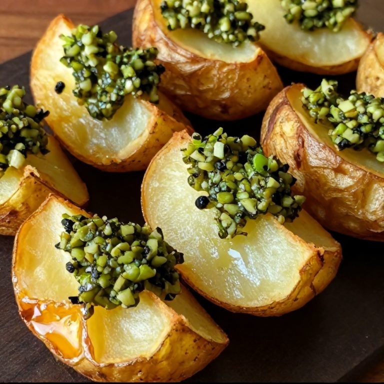 crispy smashed potatoes