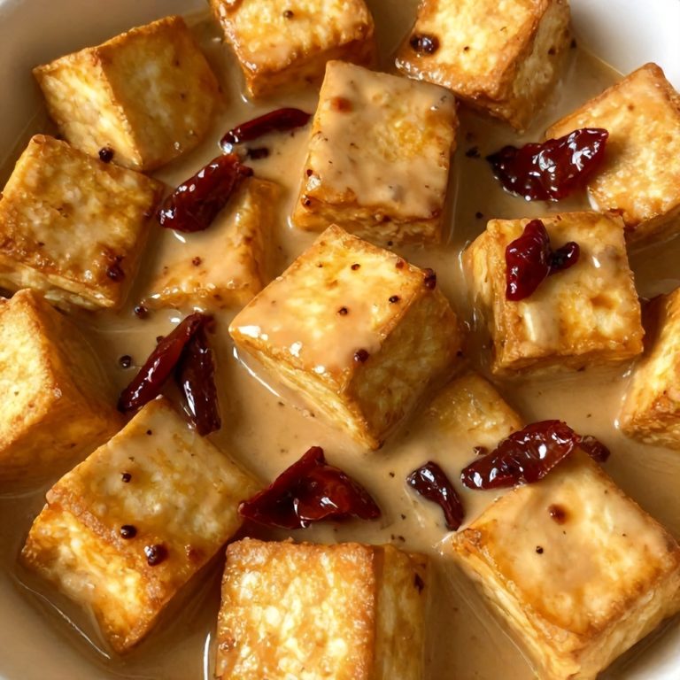 Crispy Tofu Sun-Dried Tomato Sauce