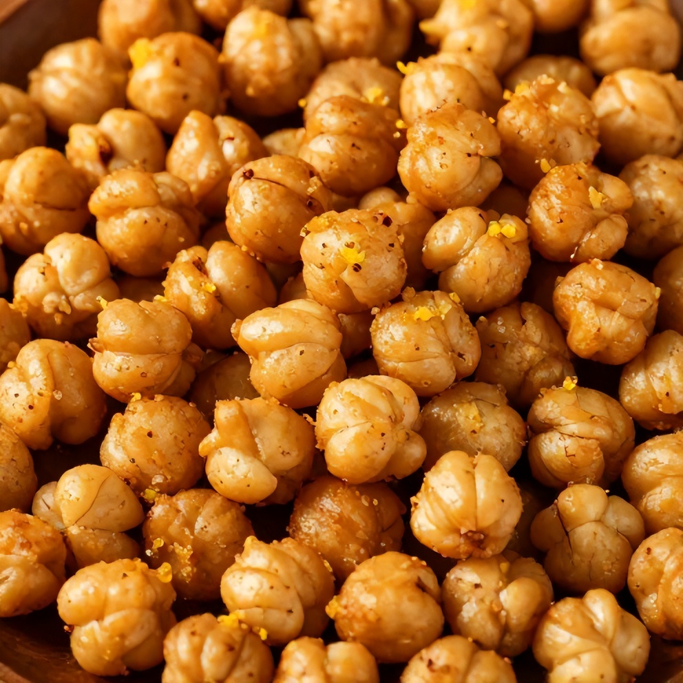crispy za'atar roasted chickpeas