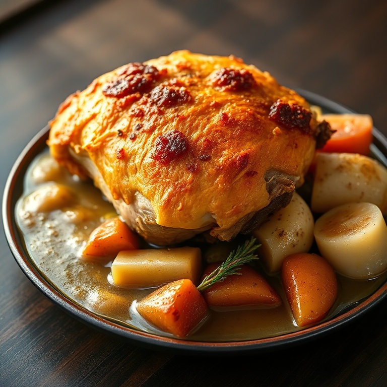 crockpot chicken pot roast