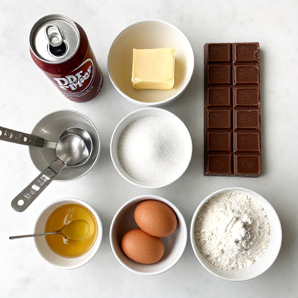 Dr Pepper Brownies Ingredients