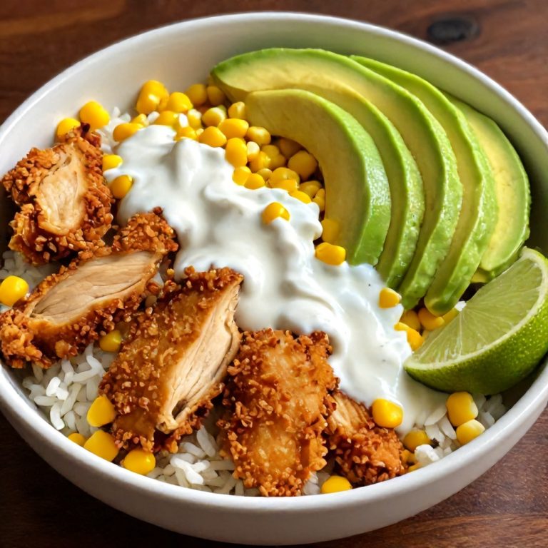Easy 30-Minute Street Corn Chicken Rice Bowl