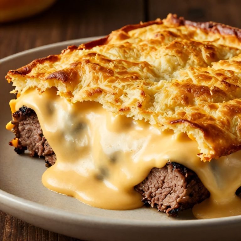 Amish hamburger steak bake