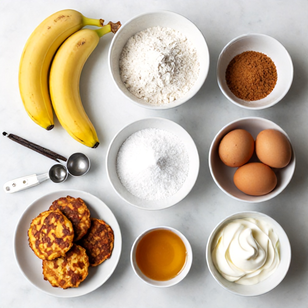 Banana Fritters Ingredients