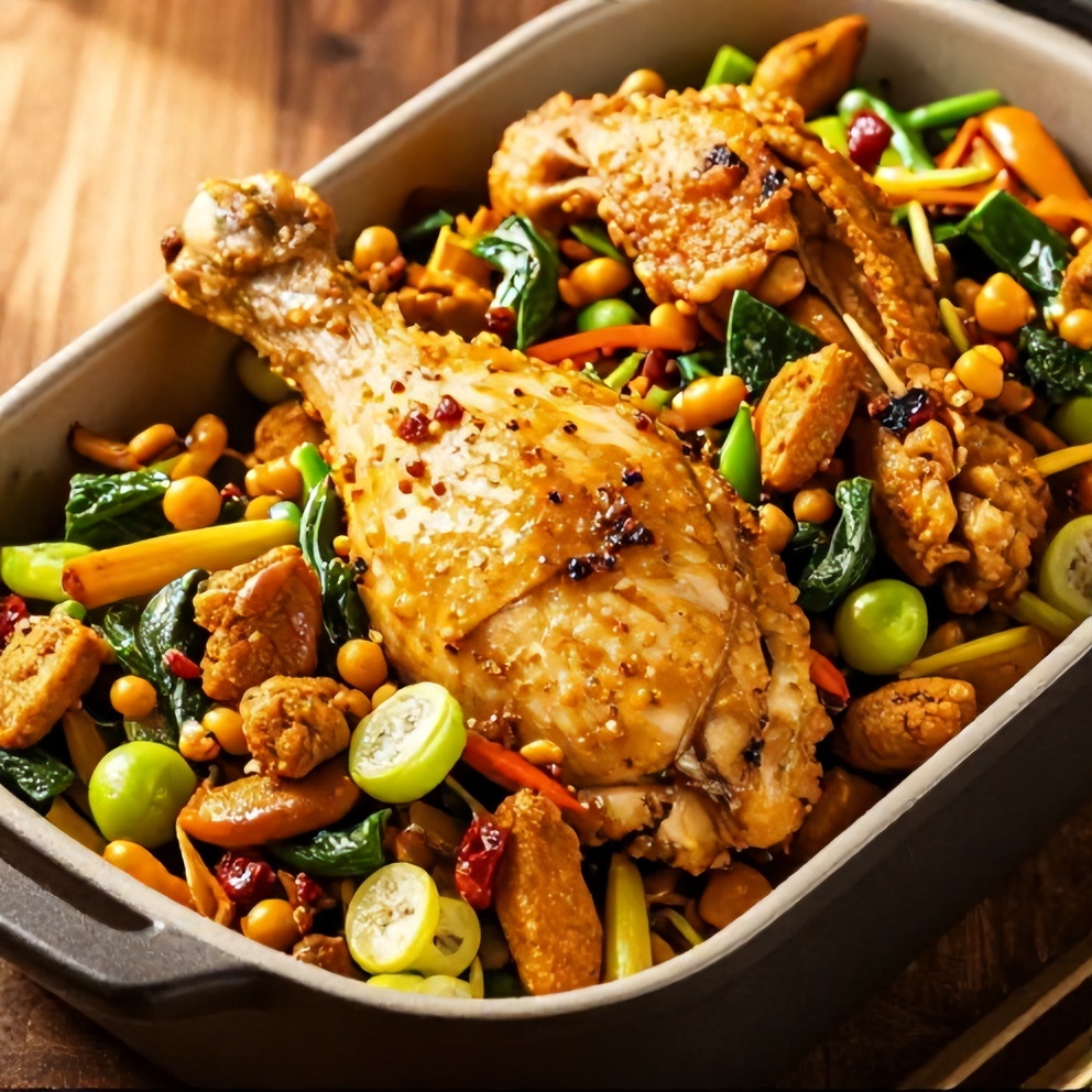 Easy Baked Turmeric Chicken