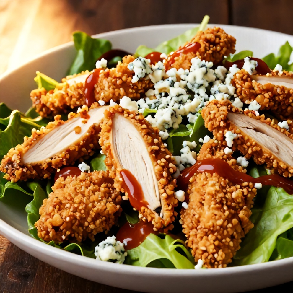 Easy Buffalo Chicken Salad