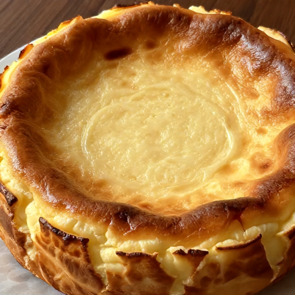 Easy Burnt Basque Cheesecake
