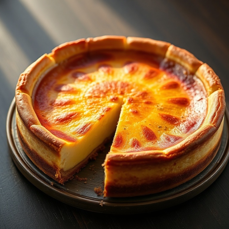Easy Burnt Basque Cheesecake