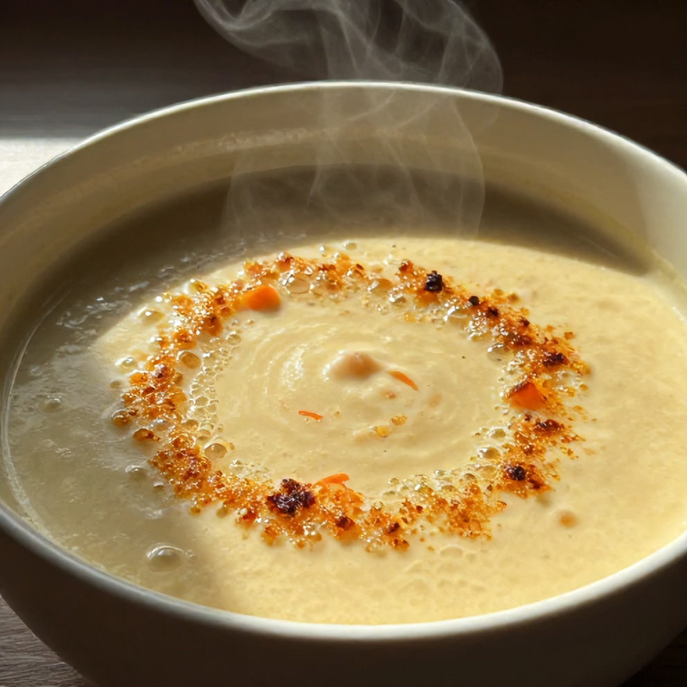easy carrot ginger soup