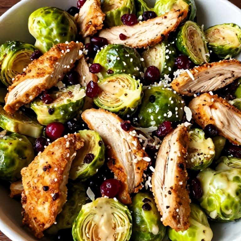 Chicken Brussels Sprout Salad