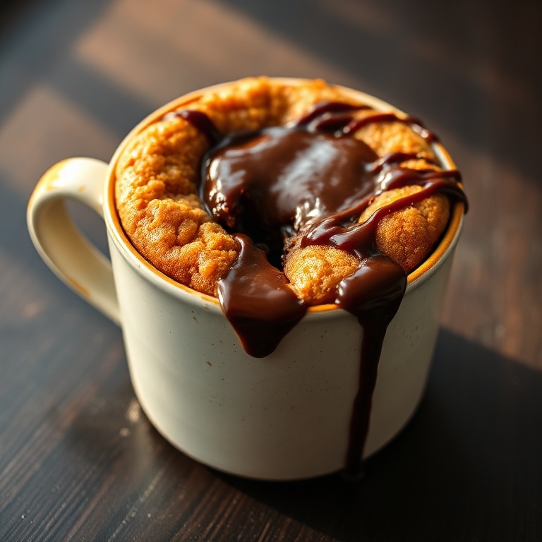 Easy Chocolate Lava Mug Cake