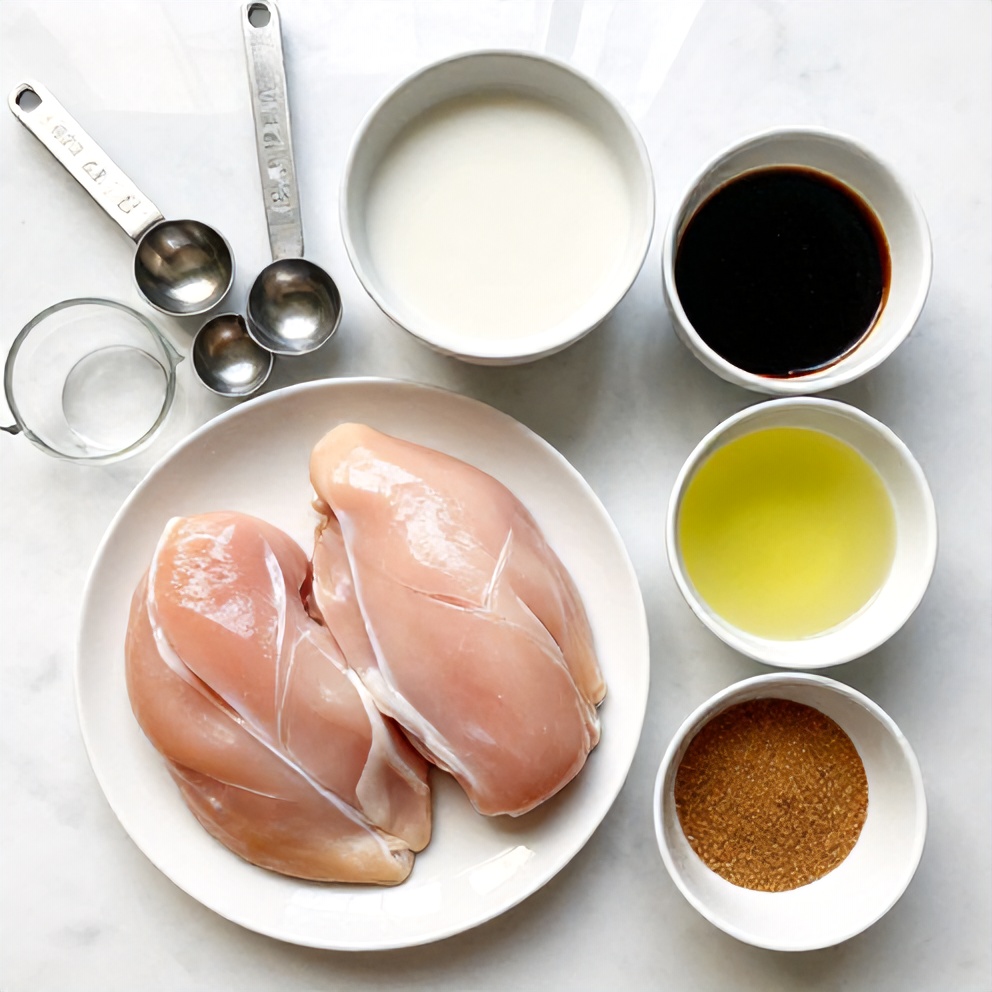 Easy Coconut Chicken Ingredients