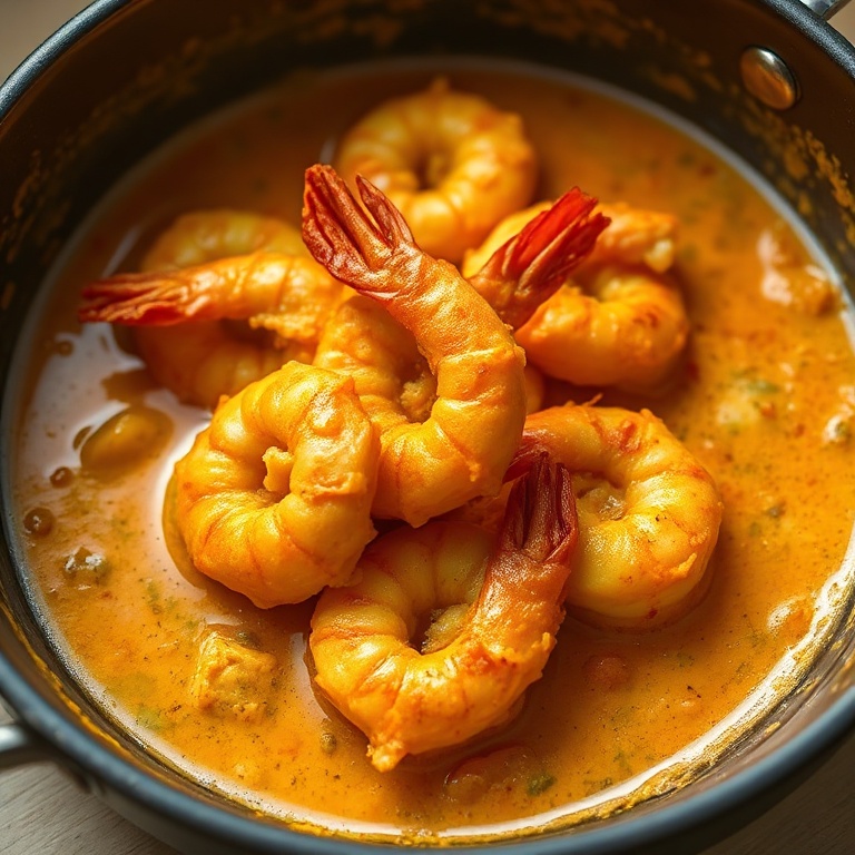 Easy Coconut Curry Shrimp