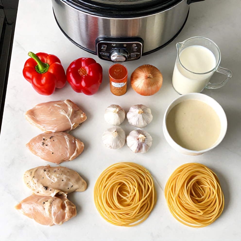 Cajun Chicken Pasta Ingredients