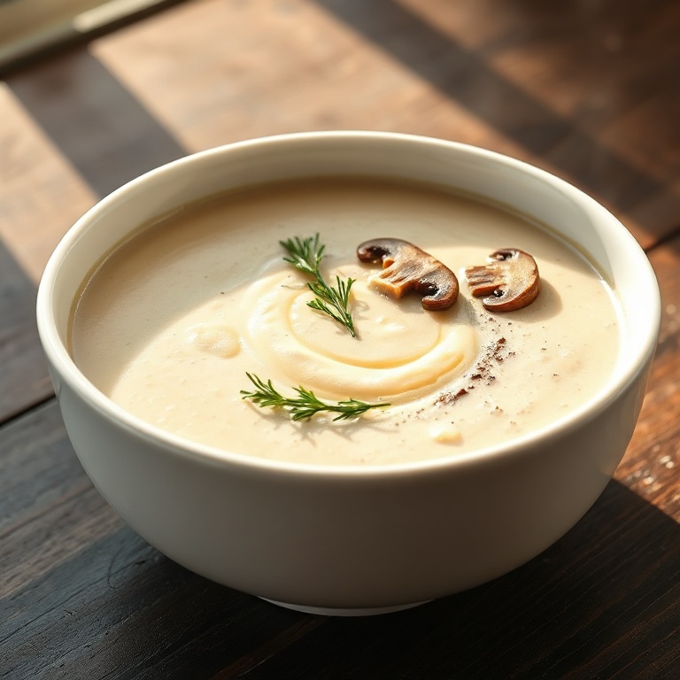 easy creamy cottage cheese mushroom soup