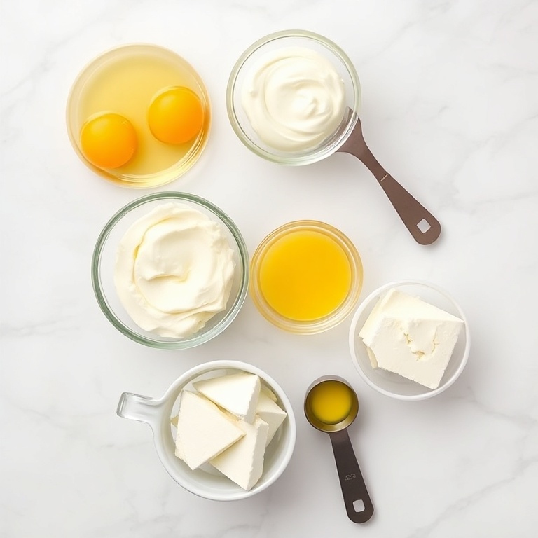 Ingredients for Easy Creamy Cottage Cheese Egg Salad