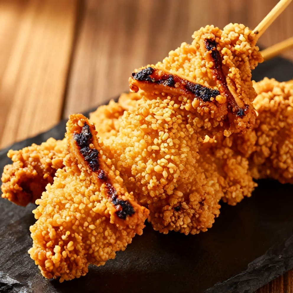 easy bang bang chicken skewers