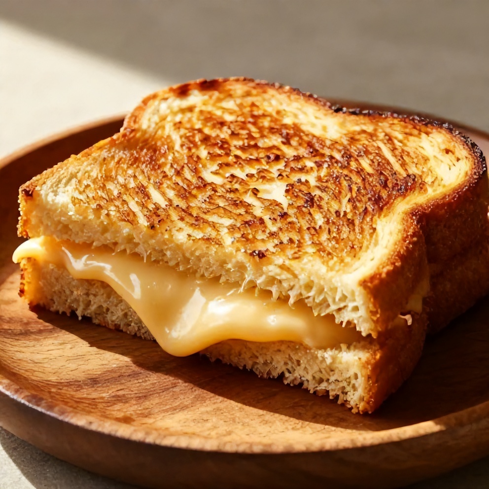 Easy Crispy Grilled Cheese Sandwich