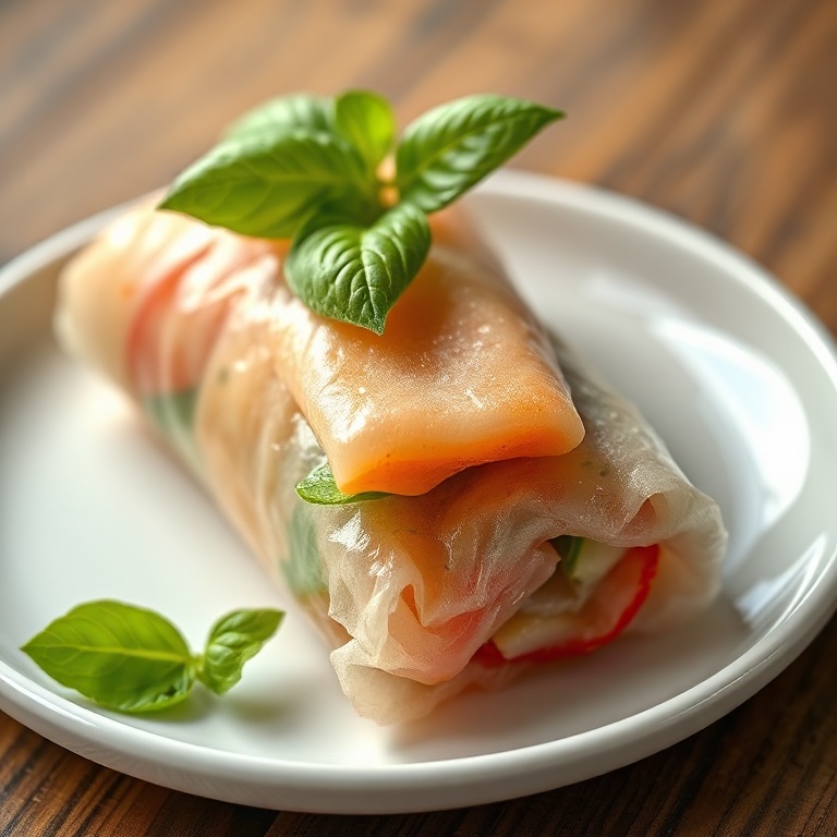 Easy Fresh Fruit Spring Rolls for Kids Parties