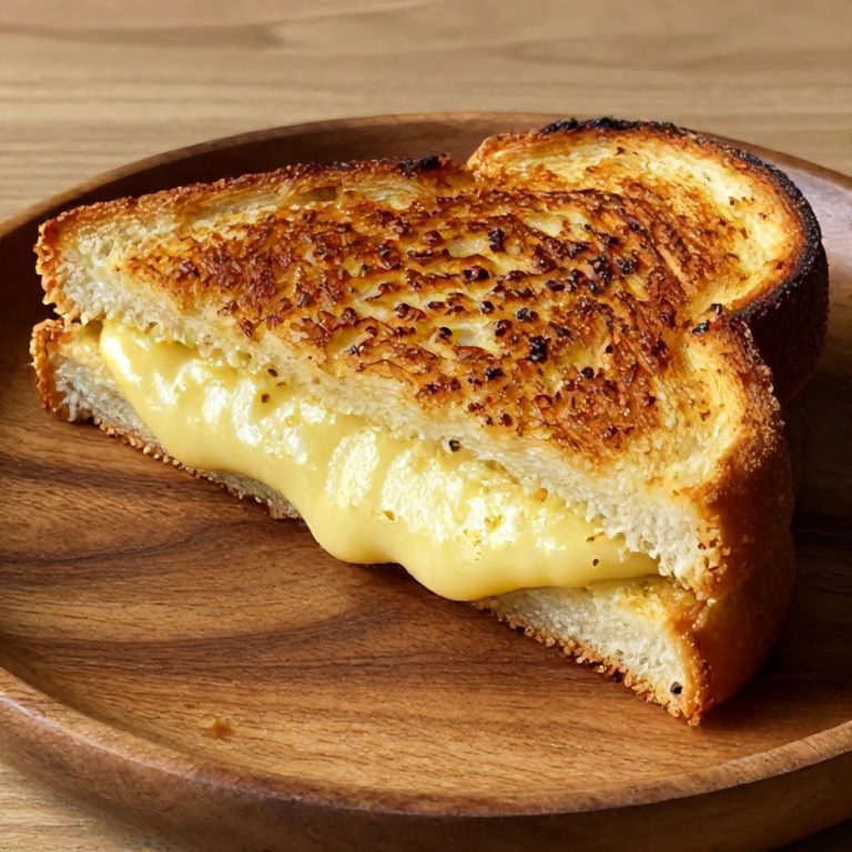 Easy Garlic Bread Grilled Cheese
