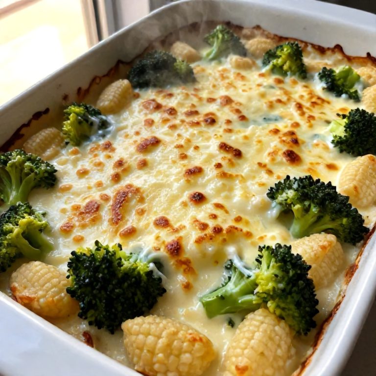 easy gnocchi broccoli bake