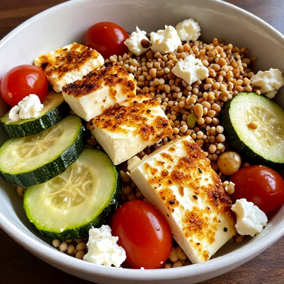 Easy Greek Grain Bowl