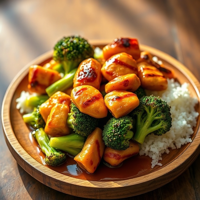 Easy Grilled Chicken and Broccoli Bowls