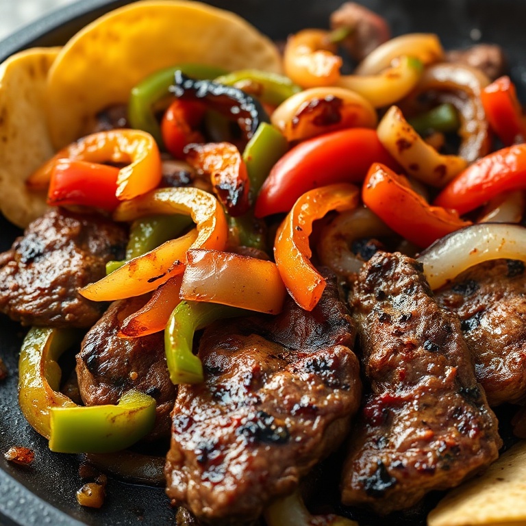 Easy Grilled Steak Fajitas