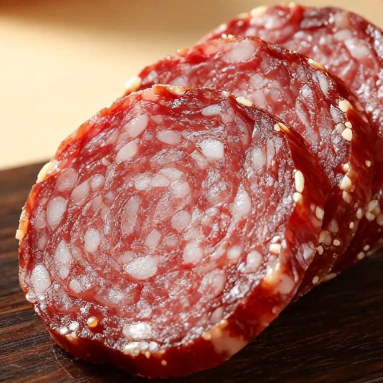 Easy Homemade Vegan Salami