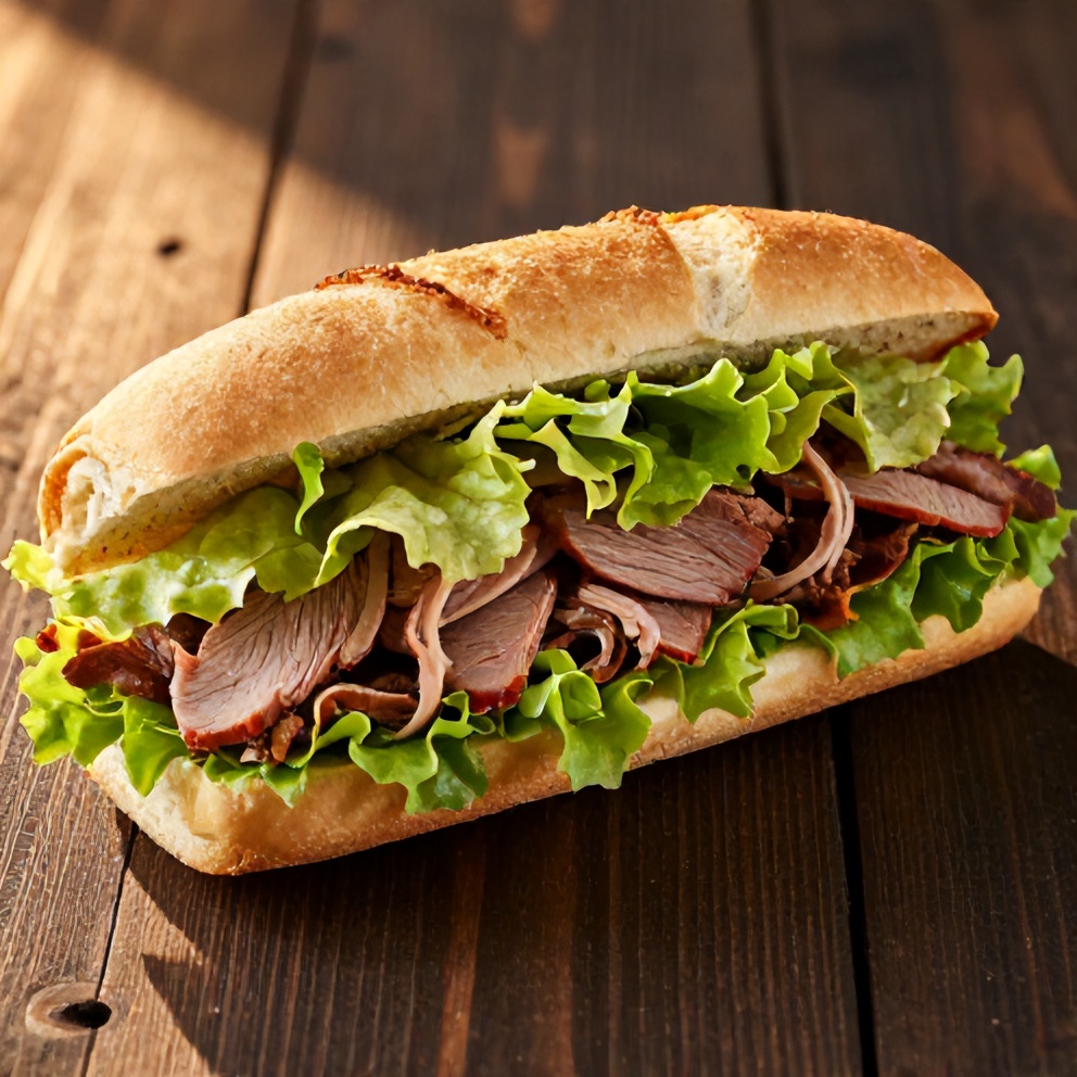 Easy Italian Grinder Salad Sandwich