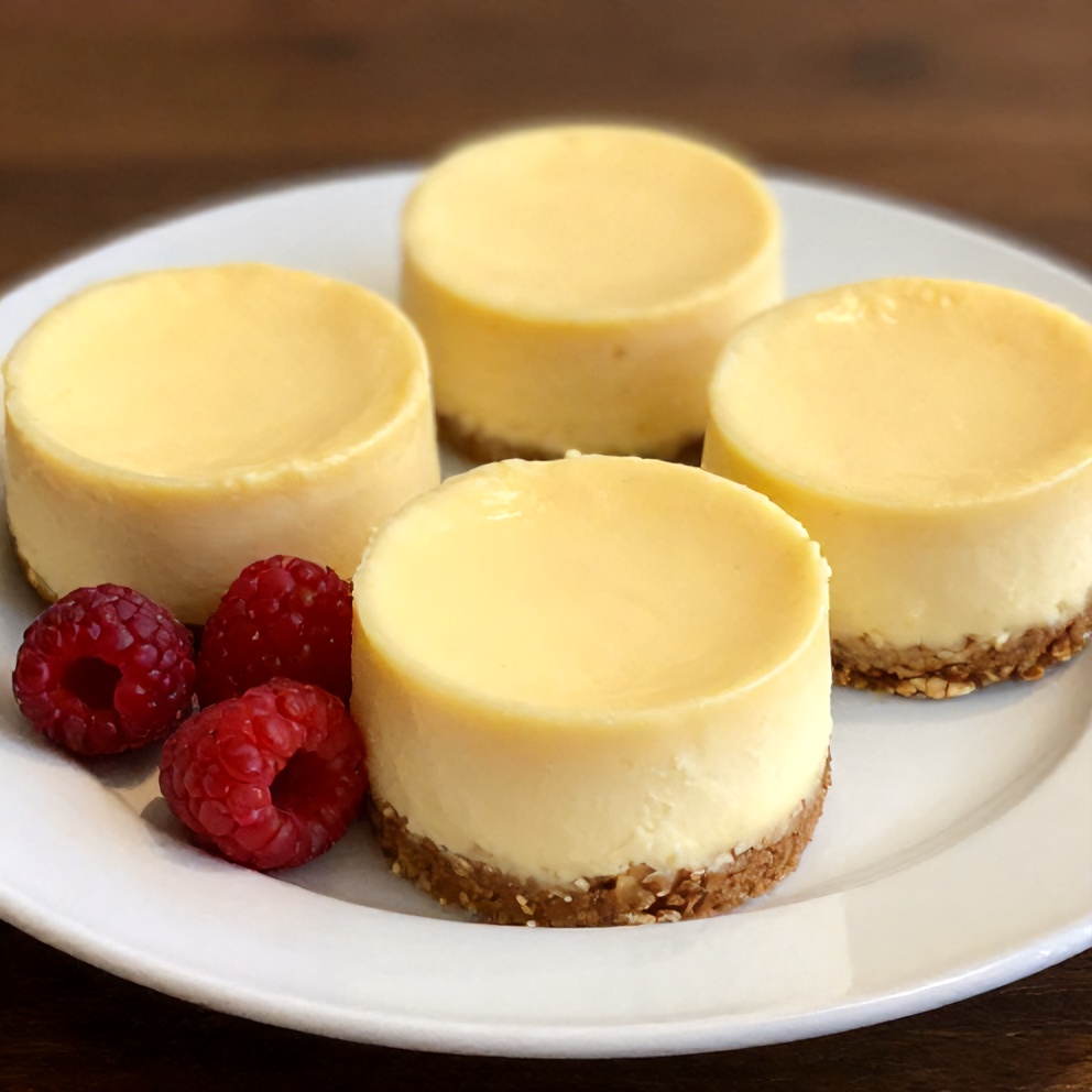 Keto Lemon Cheesecake Cups Ready to Serve