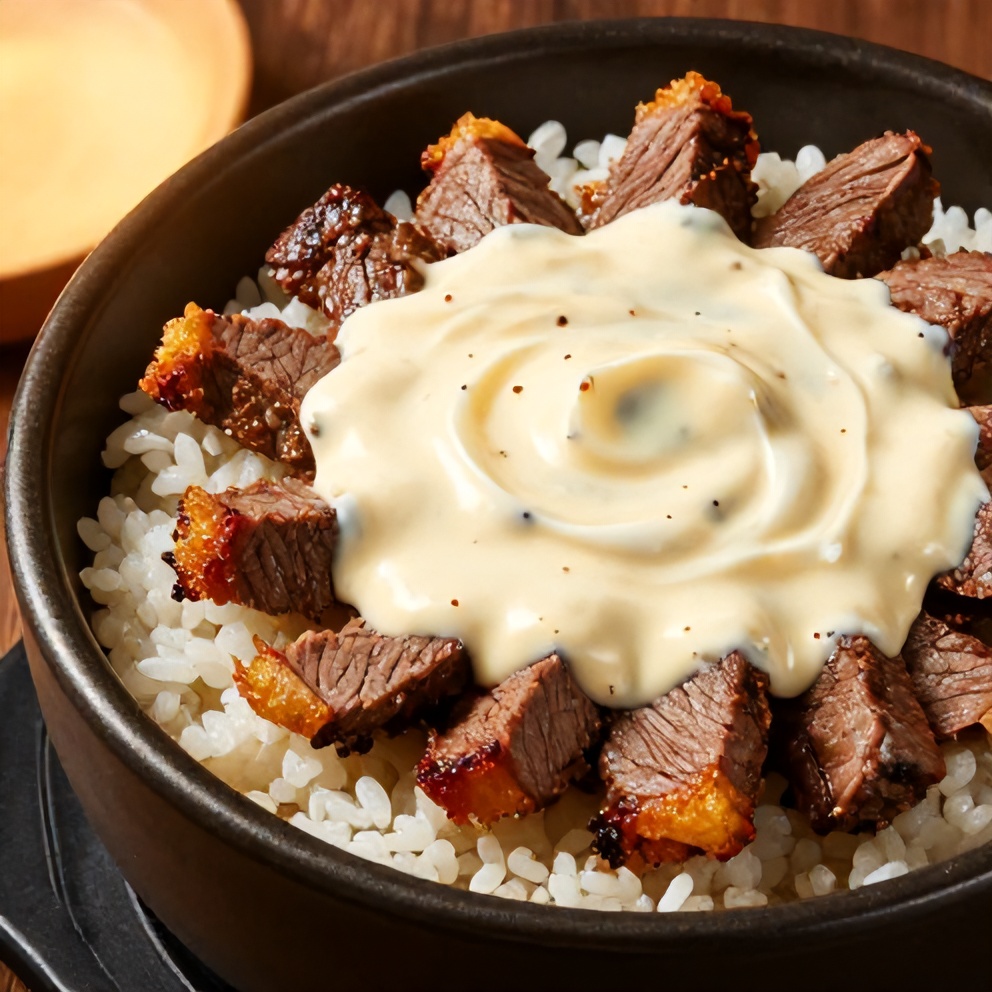 Korean BBQ Steak Rice Bowls