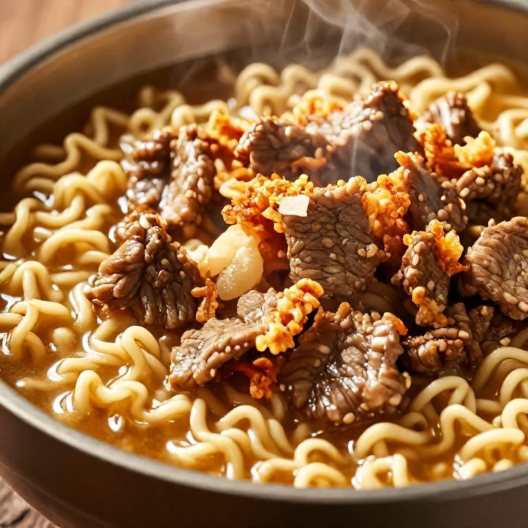 Easy Korean Beef Ramen
