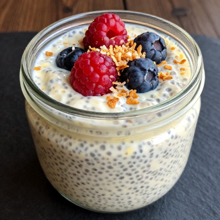 Easy Lemon Curd Chia Pudding